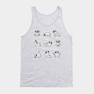 Mummy Pug Yoga Tank Top